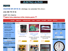Tablet Screenshot of elektroklinik.net